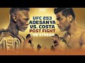 UFC 253: Israel Adesanya vs. Paulo Costa Post Fight Live Stream - MMA Fighting