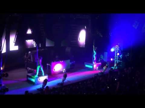 Celebrating my Birthday!! Borgore @ Bayou Music Center 16 OCT 2013 Aokify Tour