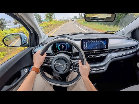 2024 Fiat 500e - POV Test Drive (Binaural Audio)