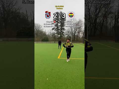 Trabzonspor - Fenerbahçe Süper Lig 24/25 🔥#süperlig #fenerbahçe #football
