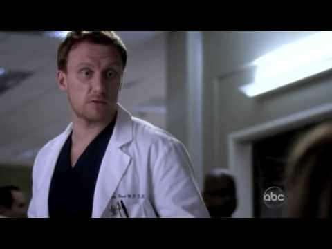 Grey's Anatomy 6x17 Cafeteria Scene