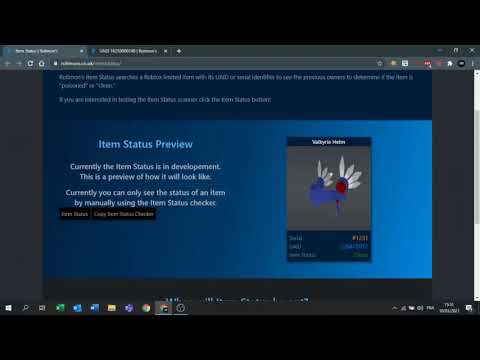 HOW to check if your roblox limted item is poisoned/hacked (WORKING 2021)