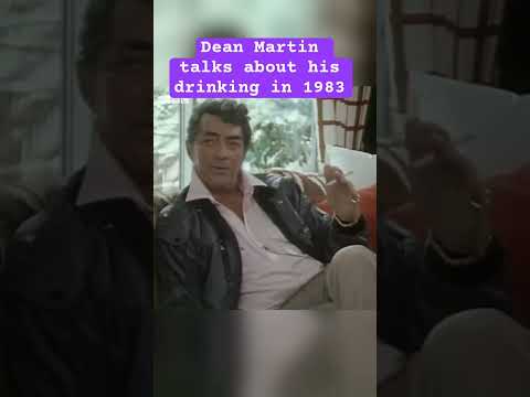 Thumbnail for Dean Martin talks about his drinking in this 1983 interview clip. #deanmartin by Dean Martin