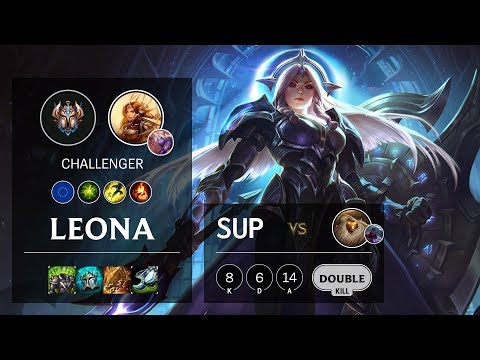 Leona Support vs Bard - EUW Challenger Patch 10.10