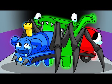 RAINBOW FRIENDs Become CHOO CHOO CHARLES?! (Cartoon Animation)