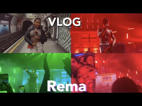 A night out with Rema 🥀  *best experience ever*