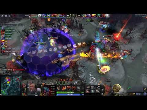 Yatoro Rampage drow ranger dota 2 the international team Spirit vs Team Secret