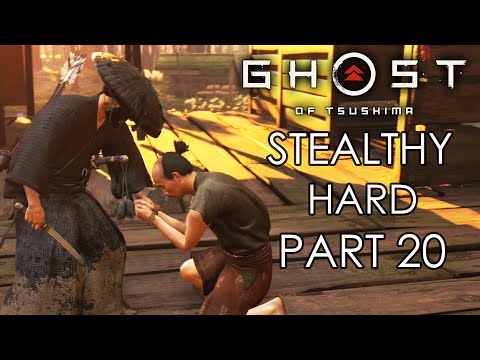 GHOST OF TSUSHIMA Stealthy Hard Gameplay Walkthrough Part 20 – TOYOTAMA OUTPOSTS’ LIBERATION