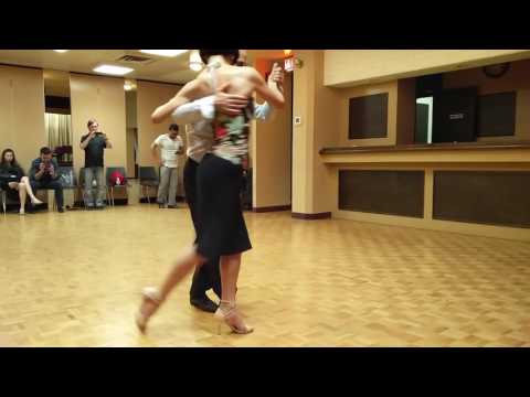 Bulent Karabagli & Lina Chan Tango Lesson Summary |  Off-Axis movement . Volcadas