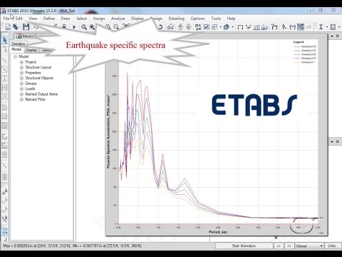 ETABS - 22 Response Spectrum Analysis: Watch & Learn