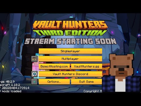 Lost in the Minecraft Modded Vault Hunters 1.18