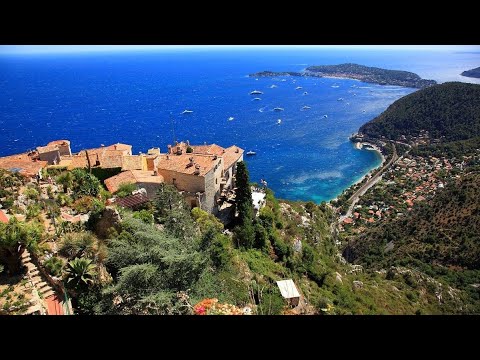 The most beautiful exotic garden in France in Eze sur mer, to see, lots of variety of cactus