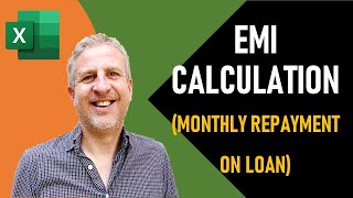 Excel EMI Calculation Formula with Example | Home Loan or Car Loan EMI Calculation in Excel