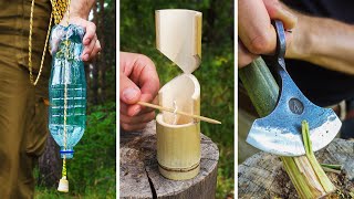 Download lagu Awesome outdoor Survival Hacks that You Wish You had Known before! mp3