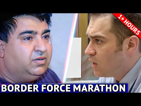 Notorious Scammer Begs Border Patrol Not to Deport Him! | Border Force UK Marathon