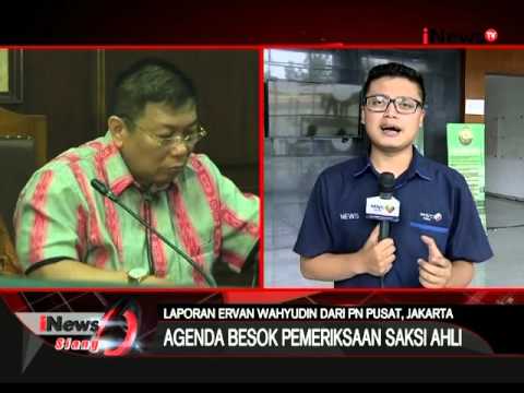 Live report : sidang lanjutan praperadilan Jessica - iNews Siang 24/02