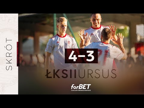 ŁKS II - Ursus Warszawa 4:3 | SKRÓT MECZU