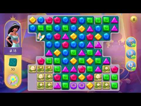 Disney Princess Majestic Quest Level 213 NO BOOSTERS - A S GAMING ✔