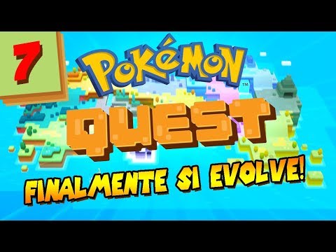 #7 POKEMON QUEST - Finalmente si EVOLVE! È migliorato? | Gameplay Pokèmon Quest Nintendo Switch