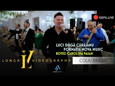 Luci Duga Carasanu & Formatia Nova Music - Colaj Brauri | Botez Carolina Pasan