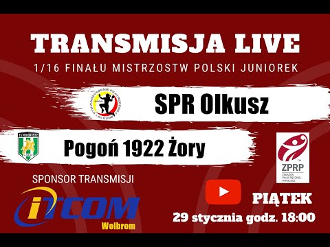 1/16 MP ZPRP Juniorek | MECZ 2. SPR Olkusz - Pogoń 1922 Żory