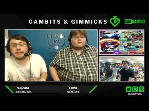Gambits and Gimmicks Winners Semis - V3|Funkermonster (Mega Man) vs Asotil (Ryu)