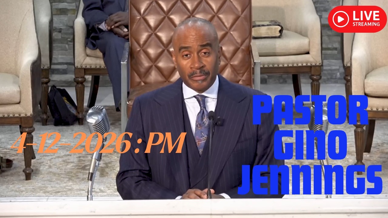🔴🅻🅸🆅🅴 Pastor Gino Jennings - Watch This Before It's Too Late | APR 12, 2026