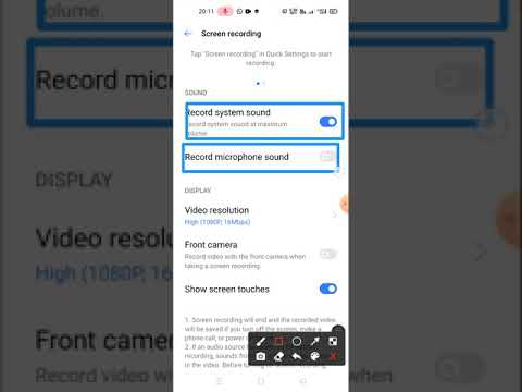 how to screen recording with sound in   Realme GT kaise kare sound ke sath