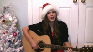 Me singing "Santa Baby"