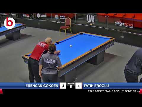 ERENCAN GÖKCEN & FATİH EROĞLU Bilardo Maçı - 