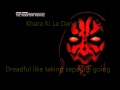 Duel Of The Fates English And Sanskrit