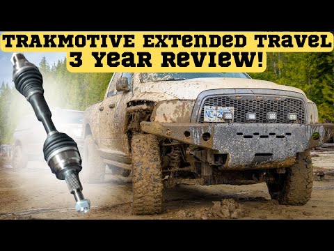 TRAKMOTIVE HD Extended Travel Extreme Articulation CV Axle Review! | Are they worth it?