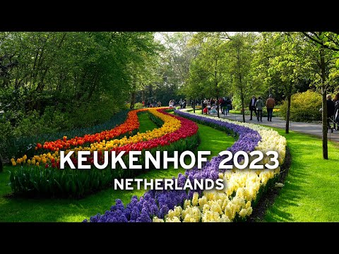 🇳🇱 Keukenhof in May 2023 - Netherlands   [4K]