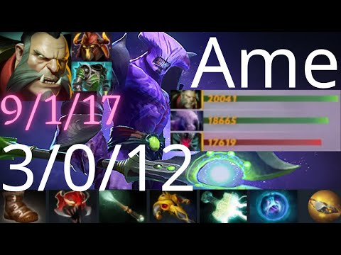 萧瑟 Ame Faceless Void vs Terrorblade, Leshrac, Sand King - PSG.LGD vs QCY g1 dota2