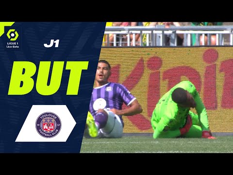 But Zakaria ABOUKHLAL (62' - TFC) FC NANTES - TOULOUSE FC (1-2) 23/24
