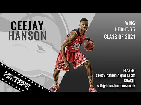 Ceejay Hanson - 6'5 Wing - Class of 2021