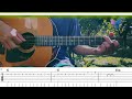 Mahika - Adie, Janine Berdin | BASIC Acoustic Fingerstyle Guitar tabs, chords, tutorial, plucking
