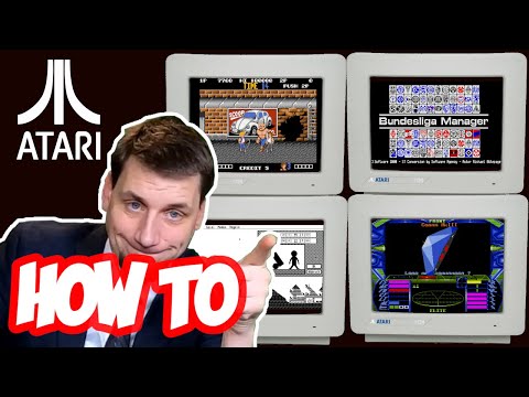 ATARI ST:  Alte Spiele unter Windows zocken | HowTo | ATARI Emulator #atari #hatari #steem