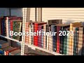 Bookshelf tour 2023! Historical fiction, romance, classics..
