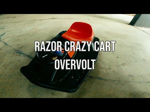 Razor Crazy Cart Shift - 36V Lithium Overvolt