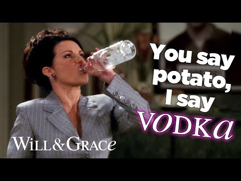 Karen Walker's love language is Alcohol | Will & Grace