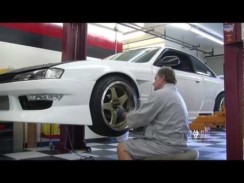 Nissan 240SX Wilwood Brake Install