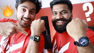 Apple Watch Series 3 Nike+ Edition Unboxing Ft. MumBiker Nikhil