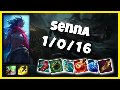 Senna Challenger Gameplay S11 Replay 11.6 Support (1/0/16) - EU