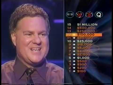 WWTBAM US - 2004/11/17 Jeff Gross 2/3 full episode