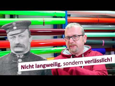 Erfahrung - nicht langweilig, sondern verlässlich  [Werbeproduktur Simons]