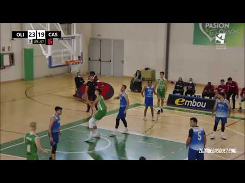 LIGA EBA 21/22 | Aday Mara (Embou El Olivar), partido ante Castelldefels