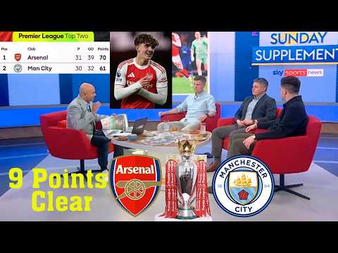 Arsenal Won The Premier League After Defeating Everton🏆 Manchester City Draw With West Ham