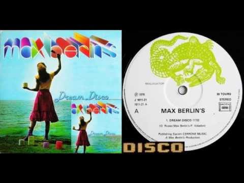 Max Berlin Dream Disco Lp 1978 ( Sp ) Door Jackie