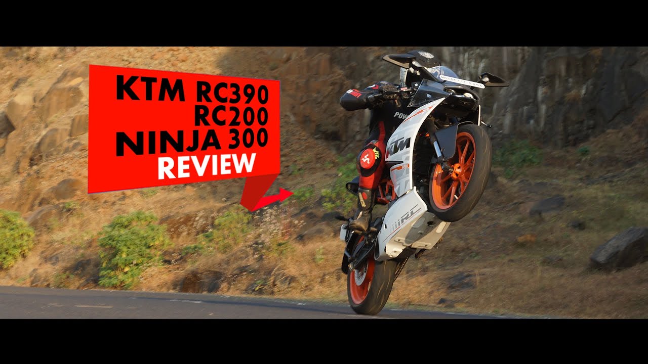 KTM RC390, RC200, Ninja 300: Review: PowerDrift